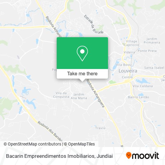 Mapa Bacarin Empreendimentos Imobiliarios