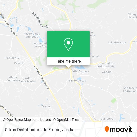 Citrus Distribuidora de Frutas map