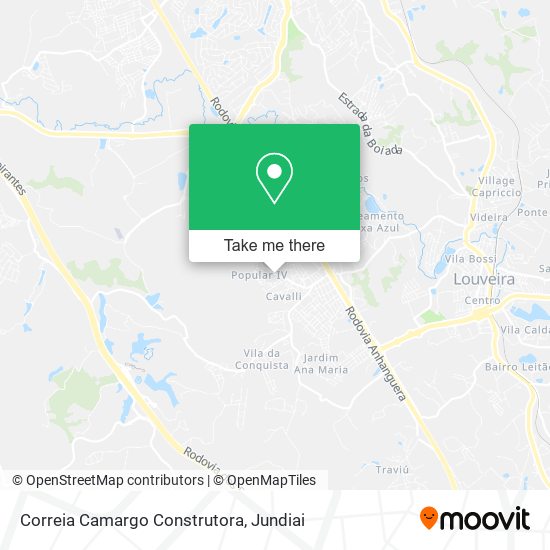 Correia Camargo Construtora map