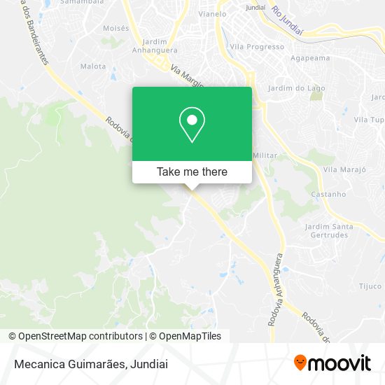Mecanica Guimarães map