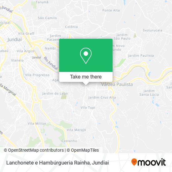 Lanchonete e Hambúrgueria Rainha map