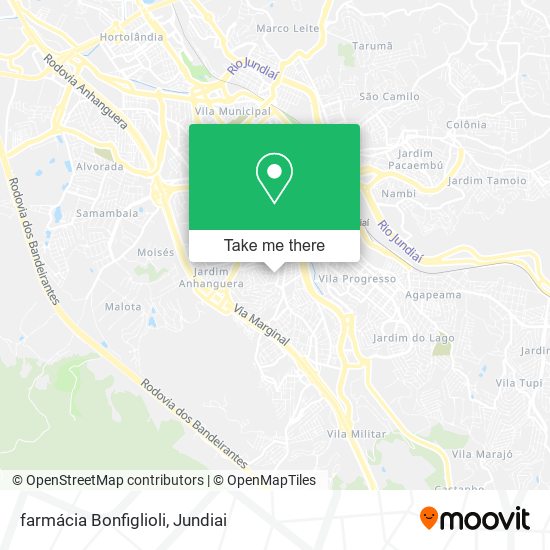 farmácia Bonfiglioli map
