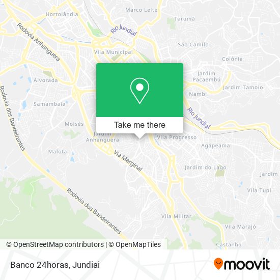 Banco 24horas map