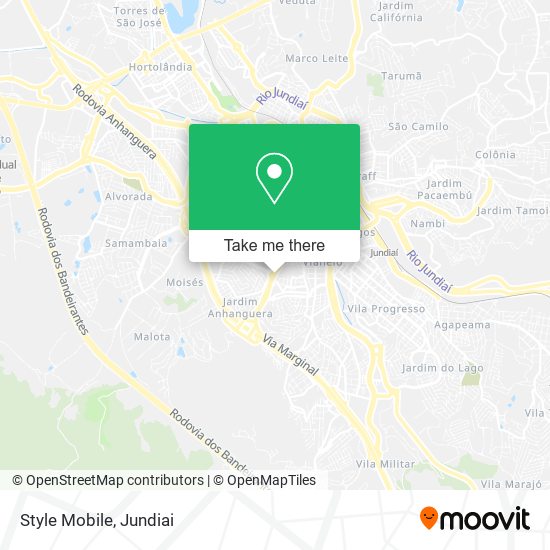 Style Mobile map