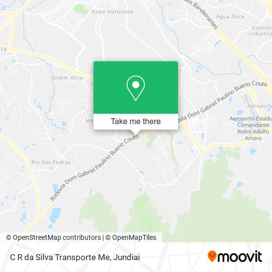 C R da Silva Transporte Me map