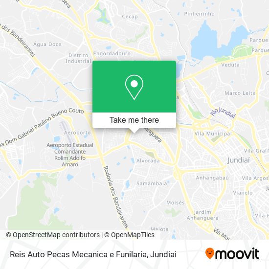 Reis Auto Pecas Mecanica e Funilaria map