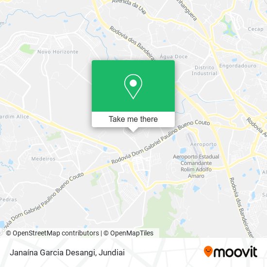 Janaína Garcia Desangi map