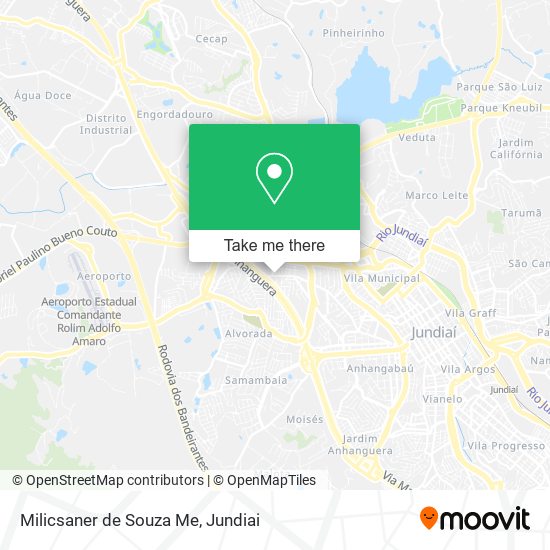 Milicsaner de Souza Me map
