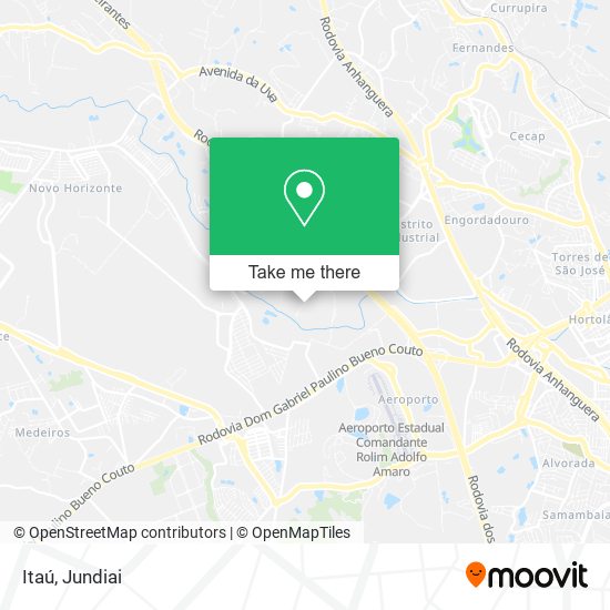 Itaú map