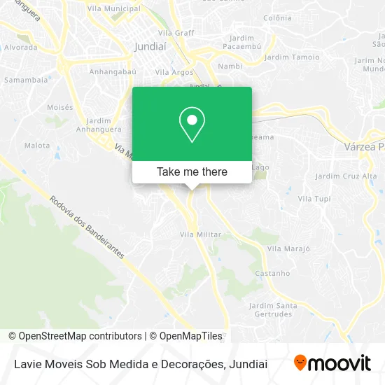 Lavie Moveis Sob Medida e Decorações map