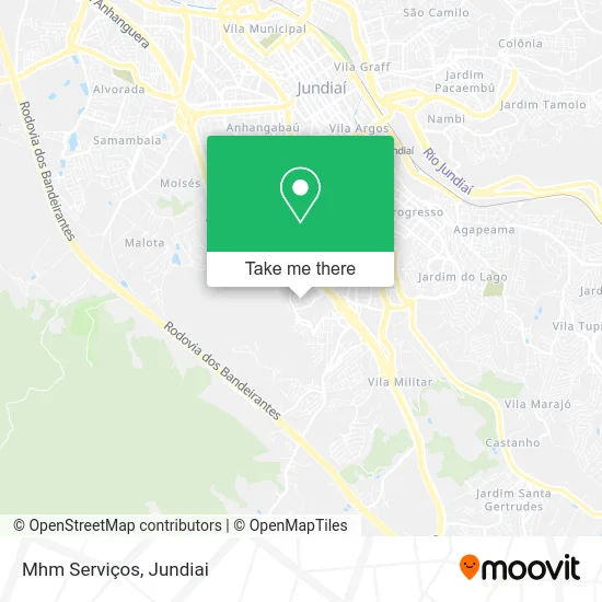 Mhm Serviços map