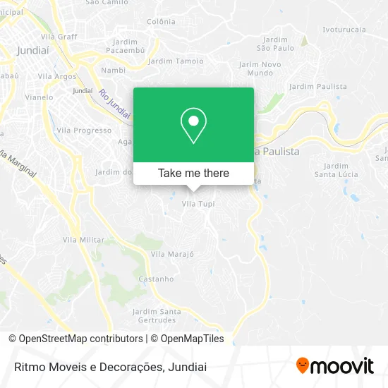 Ritmo Moveis e Decorações map