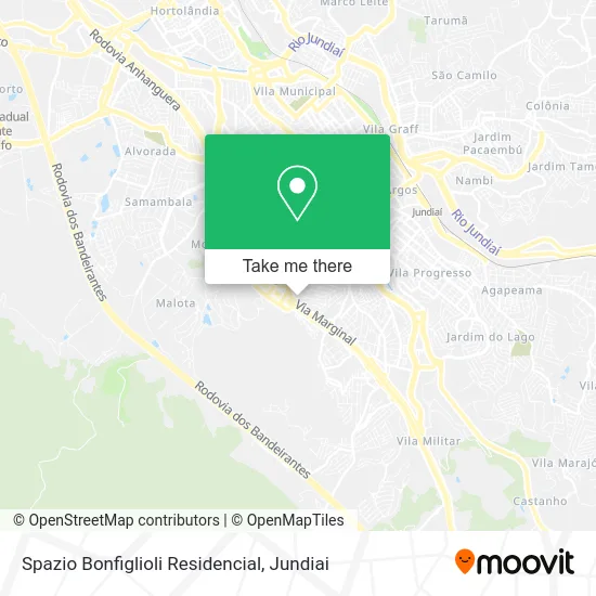 Spazio Bonfiglioli Residencial map