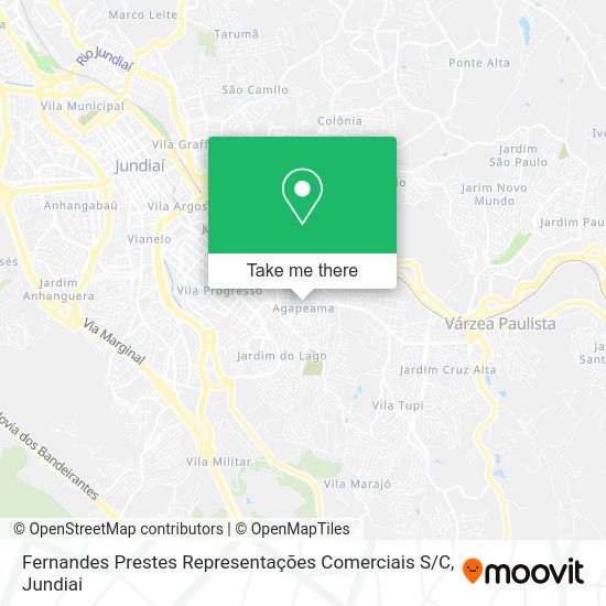 Fernandes Prestes Representações Comerciais S / C map