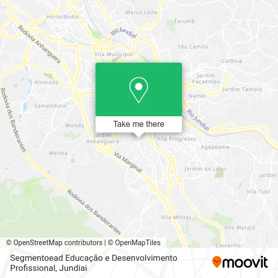 Segmentoead Educação e Desenvolvimento Profissional map