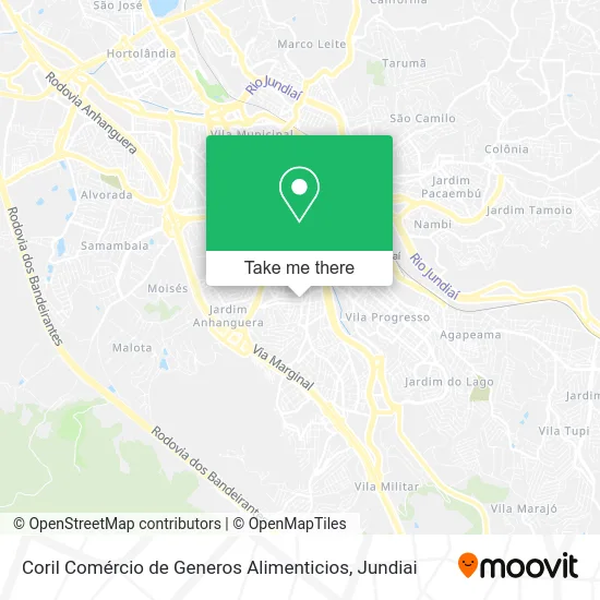 Coril Comércio de Generos Alimenticios map
