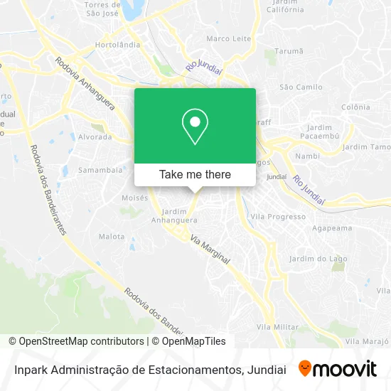 Inpark Administração de Estacionamentos map