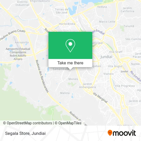 Segala Store map