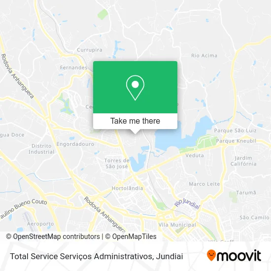 Total Service Serviços Administrativos map