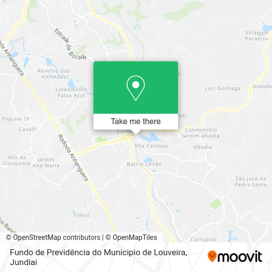 Fundo de Previdência do Municipio de Louveira map