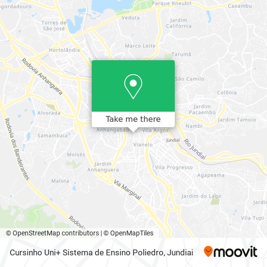 Cursinho Uni+ Sistema de Ensino Poliedro map