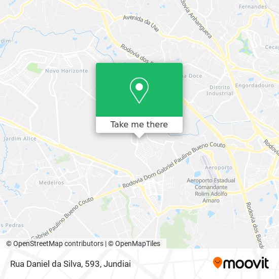 Rua Daniel da Silva, 593 map