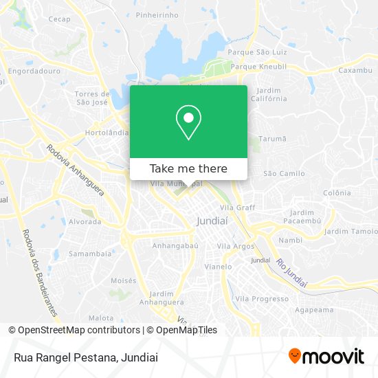 Rua Rangel Pestana map