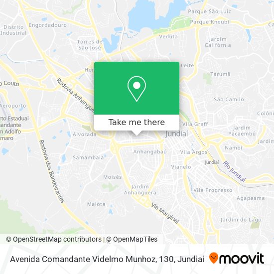 Avenida Comandante Videlmo Munhoz, 130 map