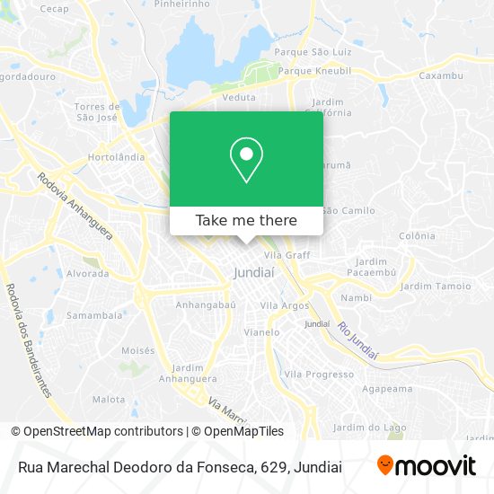 Rua Marechal Deodoro da Fonseca, 629 map