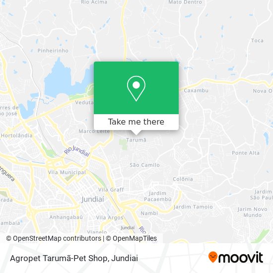 Agropet Tarumã-Pet Shop map