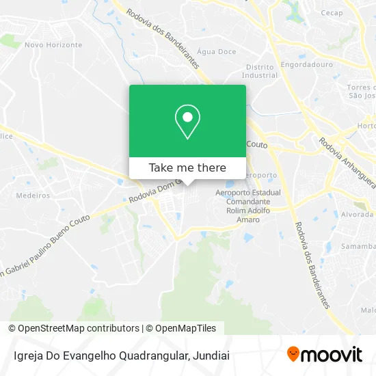 Igreja Do Evangelho Quadrangular map