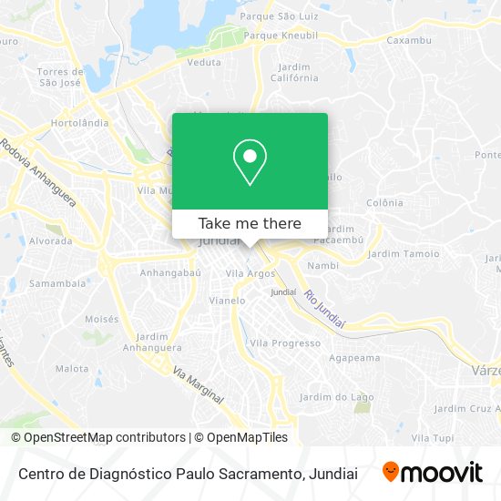 Centro de Diagnóstico Paulo Sacramento map