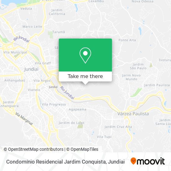 Mapa Condomínio Residencial Jardim Conquista