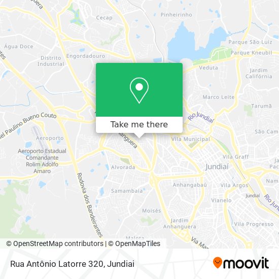 Rua Antônio Latorre 320 map