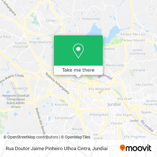 Rua Doutor Jaime Pinheiro Ulhoa Cintra map