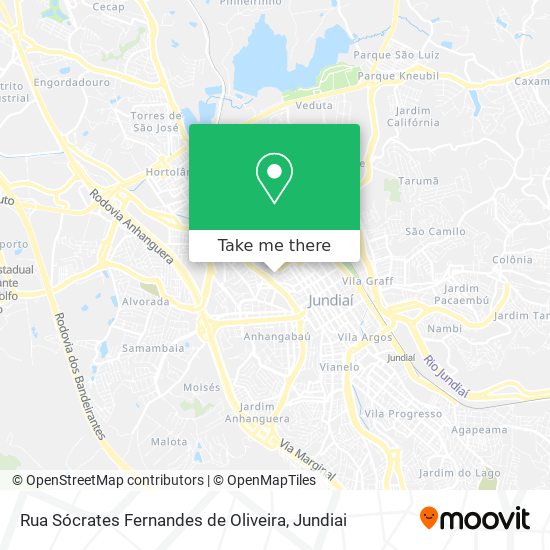 Rua Sócrates Fernandes de Oliveira map