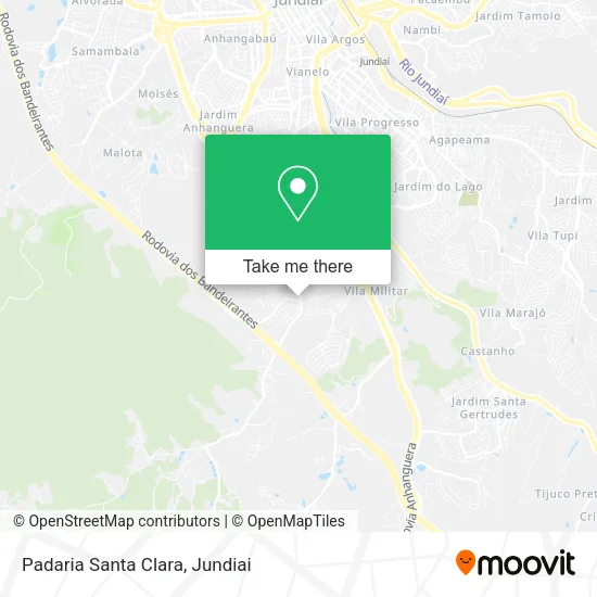 Padaria Santa Clara map