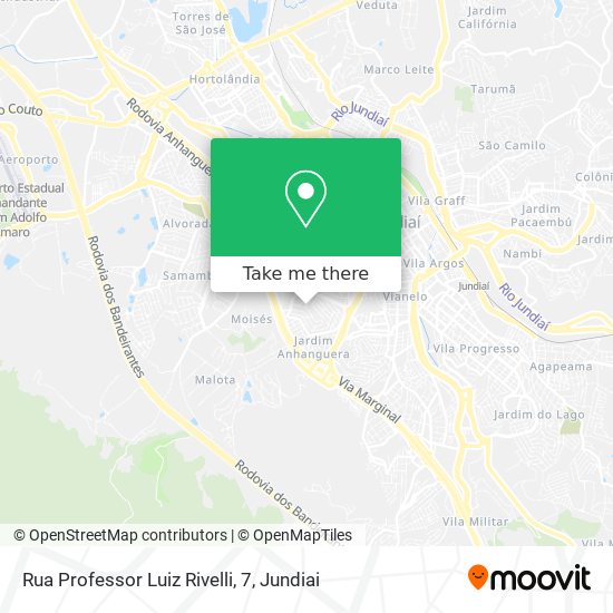 Rua Professor Luiz Rivelli, 7 map