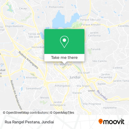 Rua Rangel Pestana map