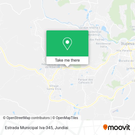 Estrada Municipal Iva-345 map