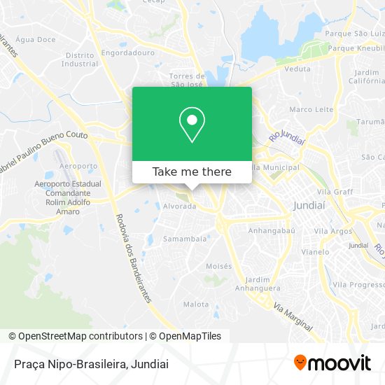 Praça Nipo-Brasileira map