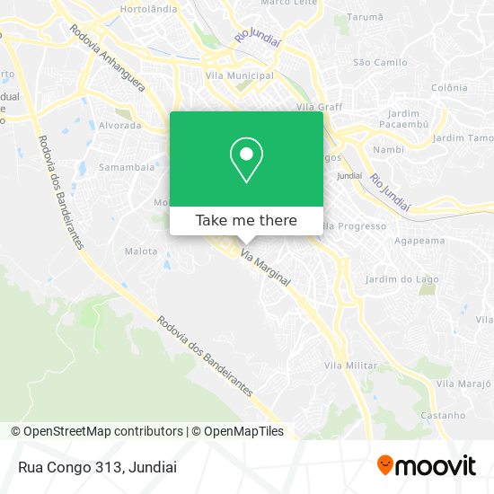 Mapa Rua Congo 313