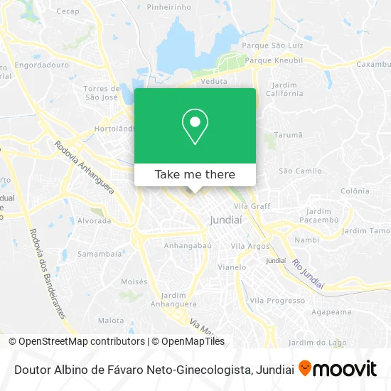 Doutor Albino de Fávaro Neto-Ginecologista map