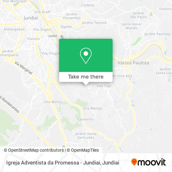 Igreja Adventista da Promessa - Jundiai map