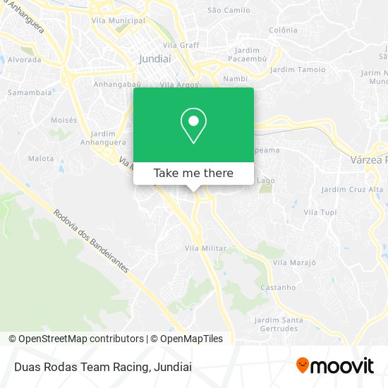 Duas Rodas Team Racing map