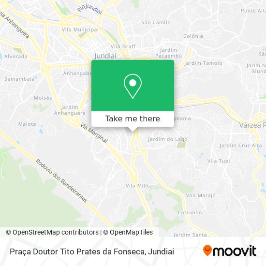 Praça Doutor Tito Prates da Fonseca map