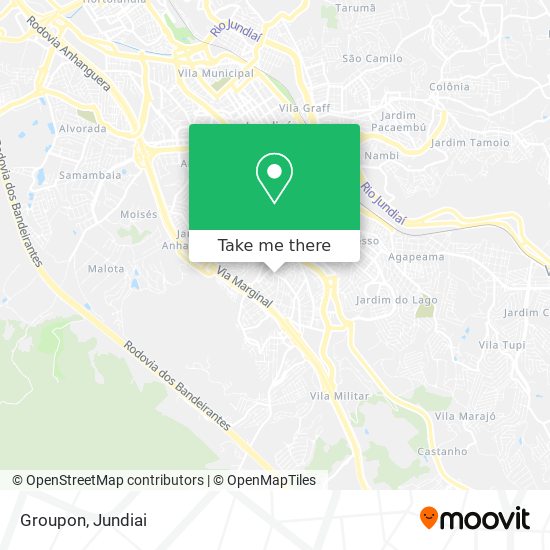 Groupon map