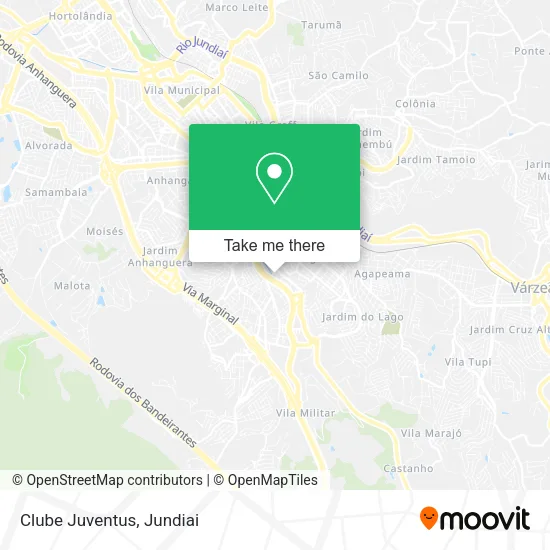 Clube Juventus map