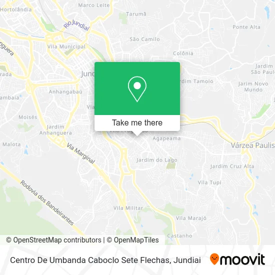 Centro De Umbanda Caboclo Sete Flechas map