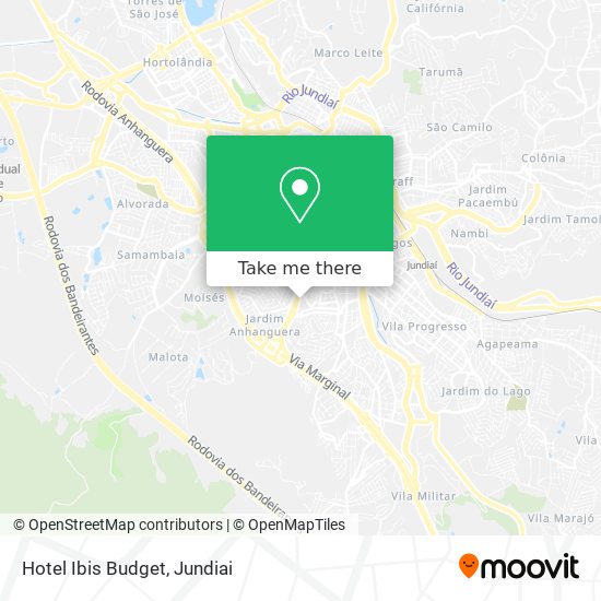 Hotel Ibis Budget map